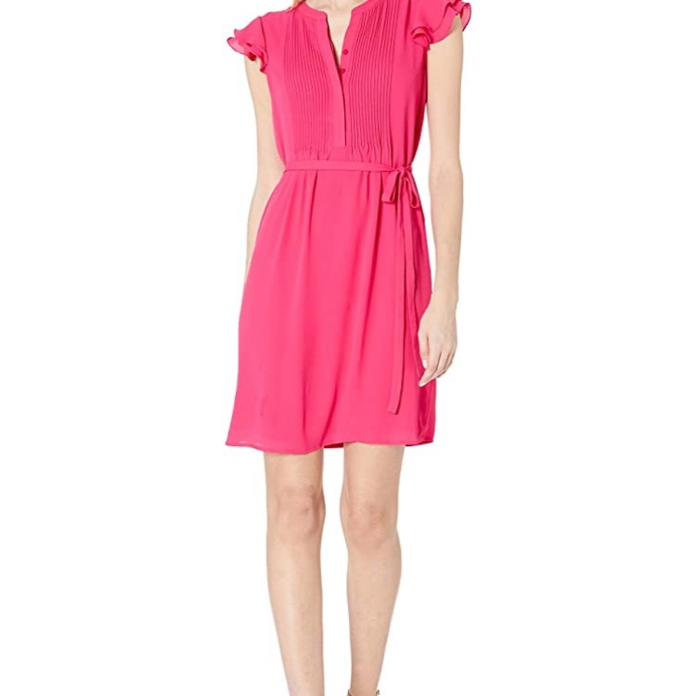 NWT! Nine West Dress - Vibrant Pink